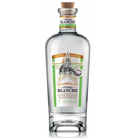 Eau-de-vie de vin L'étoile blanche Crocodile Brothers Edition Limitée