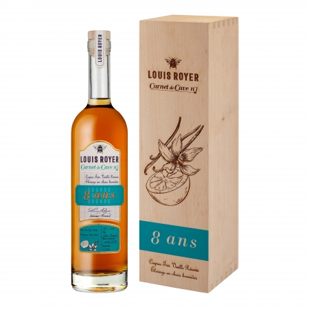 Carnet de cave N°1 8 ans édition limitée Cognac Louis Royer